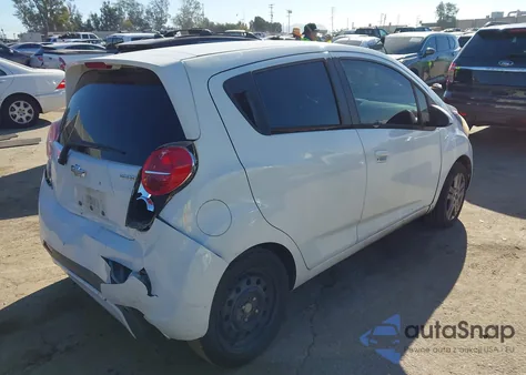 2013 Chevrolet Spark 1Lt Auto из США, поврежденный, VIN KL8CD6S94DC549312